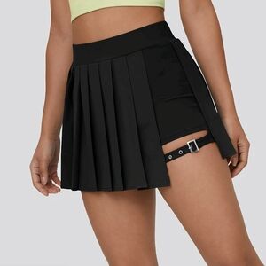 HALARA Black Skater Skirt